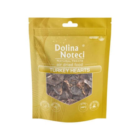 Dolina Noteci - Natural Dog Treats 100% Turkey Hearts