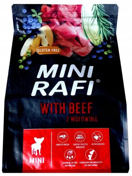 Dolina Noteci Rafi Dry Food For Small Dogs - Beef 3kg