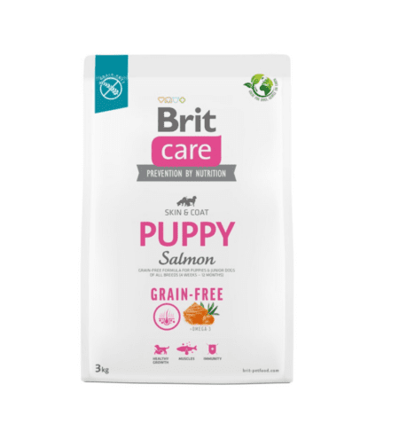 BritCare Premium Dog Food For Puppies Salmon 3 kg